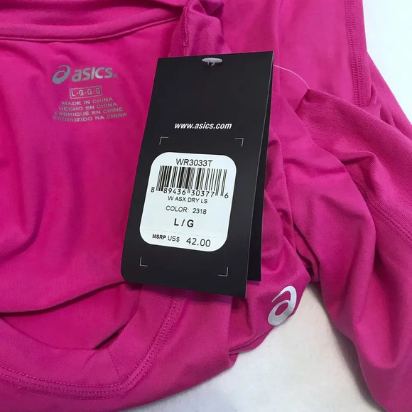 ASICS NWT Performance Long Sleeves Top Women L - Picture 13 of 14